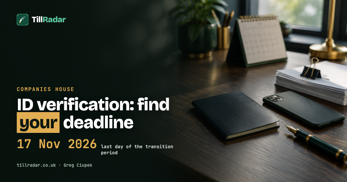 Companies House ID verification deadline: check yours (2026)